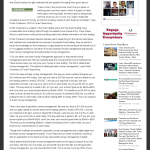 Forex Peace Army | Ability to Think Big Story in Biz Daily (Singapore)