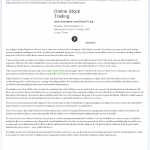 Dmitri Chavkerov | Sound Money Management Using Trading Robots publication inMarket Pulse