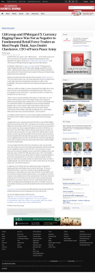 CitiGroup and JPMorgan Currency Rigging  Sacramento Business Journal  by Dmitri Chavkerov